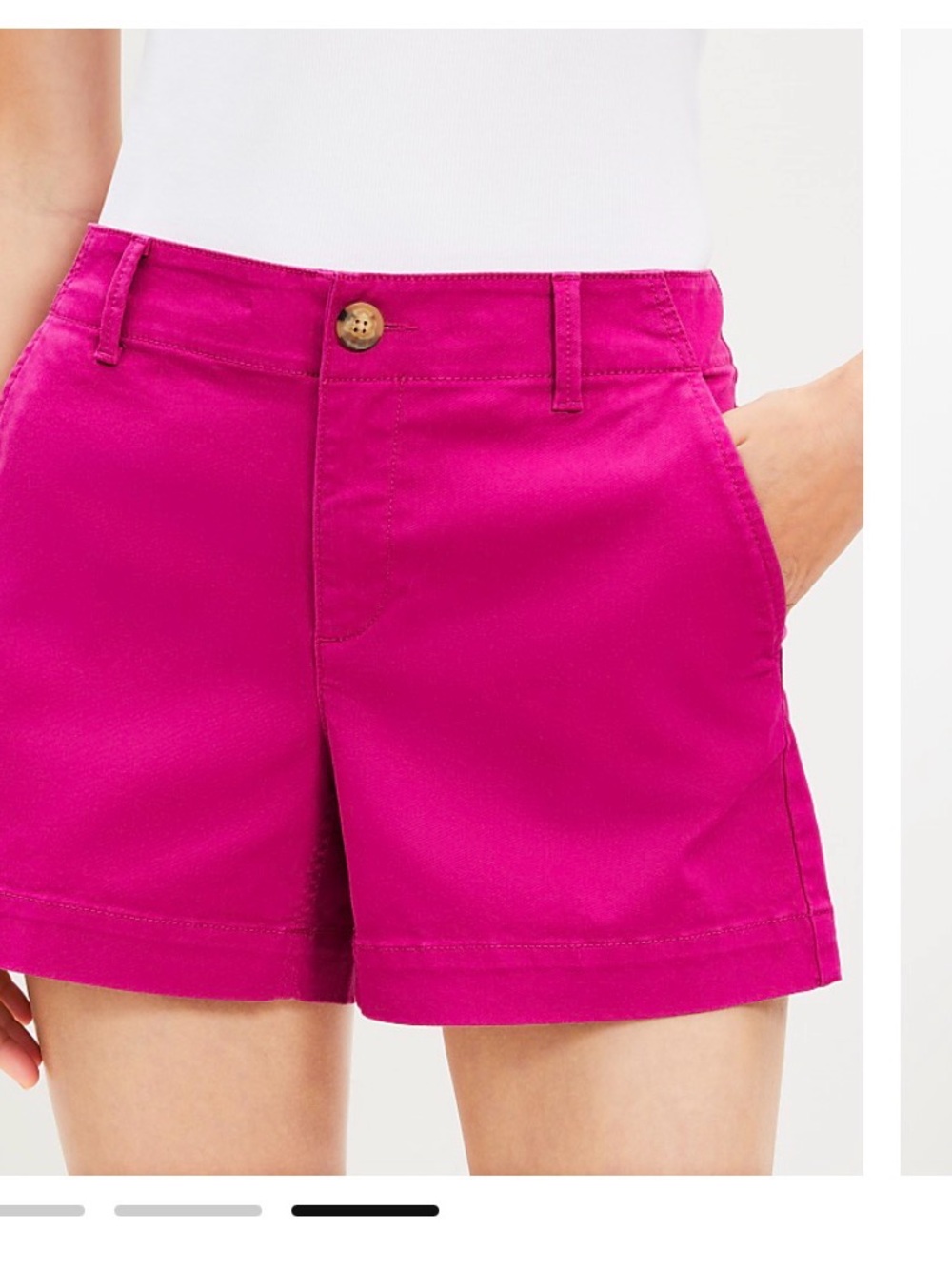 LOFT Ann Taylor
Women's Hot Pink
Bermuda Riviera Chino
Shorts - Size 00